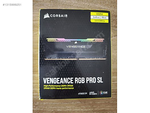 Corsair vengeance ddr4 8gbx2 dual kit sahibinden.comda - 1315999251