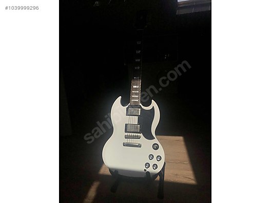 epiphone g400 white