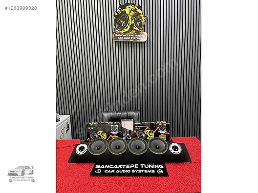 Paket Ses Sistemi / PANDİZOTLU SET 4 AD 16 CM MİDRANGE 2 AD TİZ