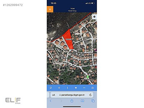 BAĞLARBAŞI MAHALLESİNDE KONUT İMARLI ARSA