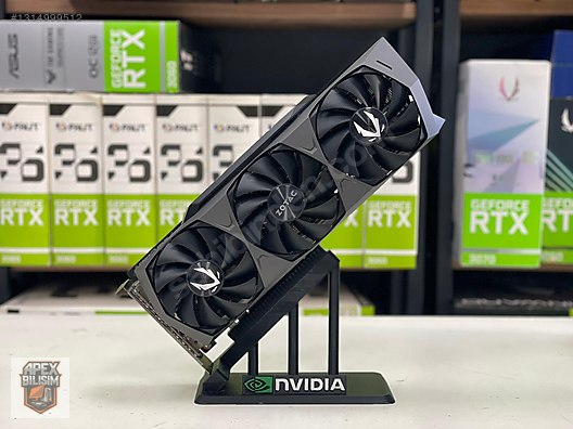 Zotac Gaming GeForce RTX 3070 Ti Trinity OC 8GB 256 BİT sahibinden