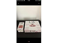 Lav cupcake 14 parça çay seti ve şekerlik